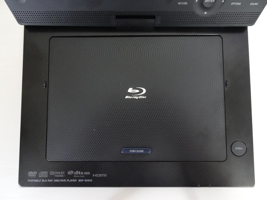 ソニー ポータブルブルーレイディスクプレーヤー BDP-SX910