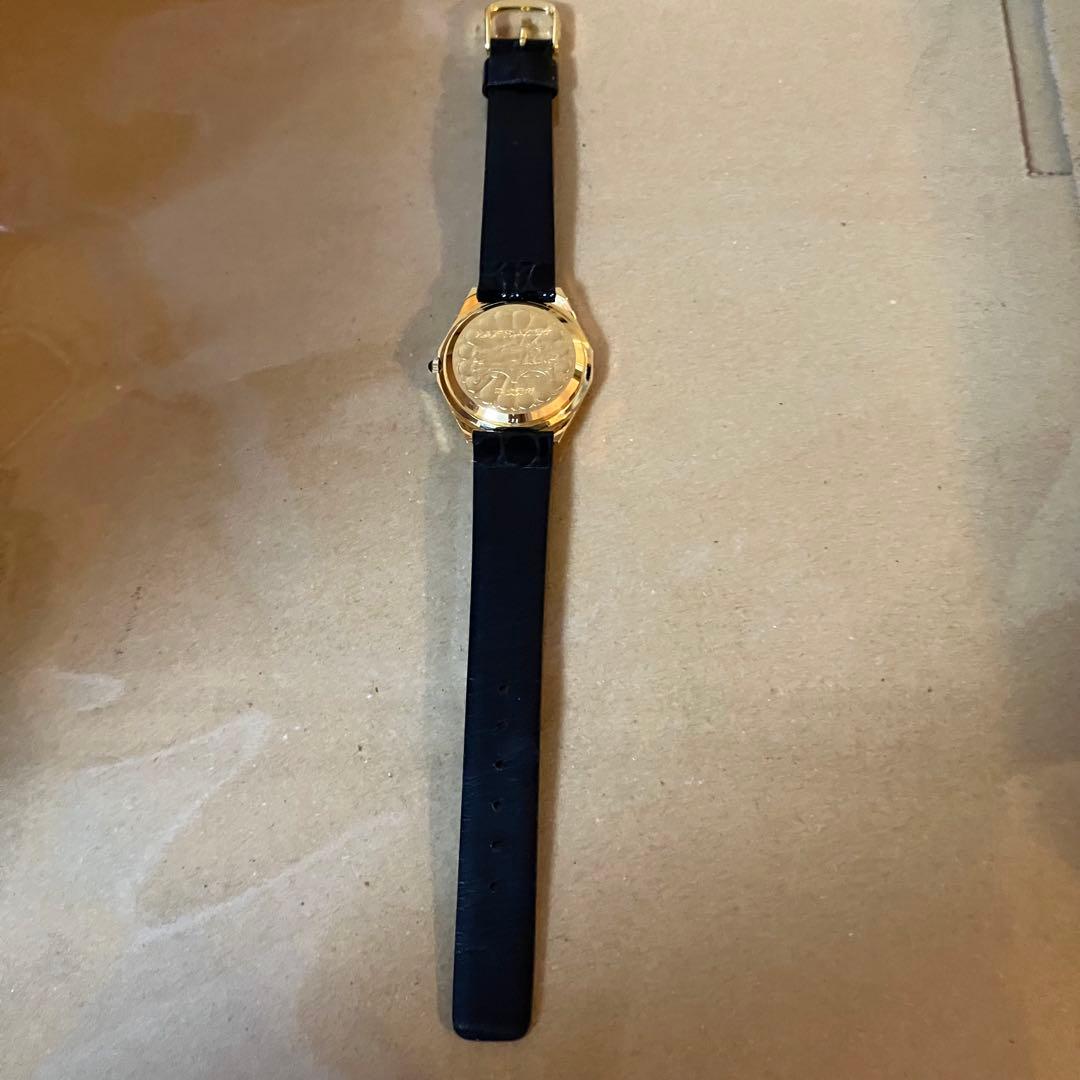 昭和レトロ 天皇陛下御即位記念時計 腕時計 金 美品