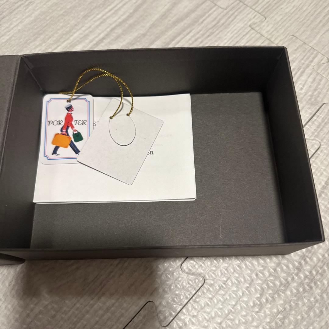 PORTER ブラック 二つ折り財布 箱付き