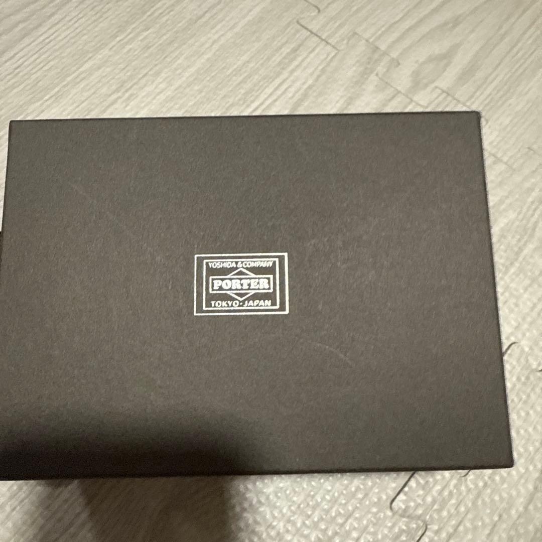 PORTER ブラック 二つ折り財布 箱付き