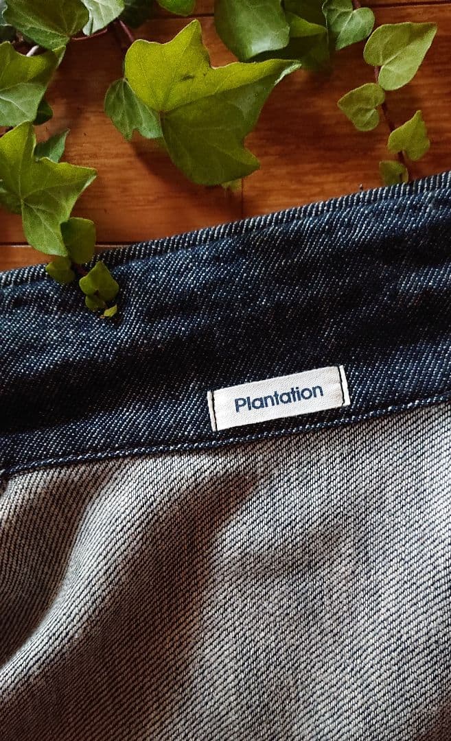 Plantation☆ BIZENツイルデニムカバーオール /インディゴ♪