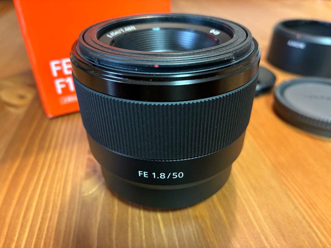 美品Sony FE 50mm F1.8 単焦点レンズ SEL50F18F