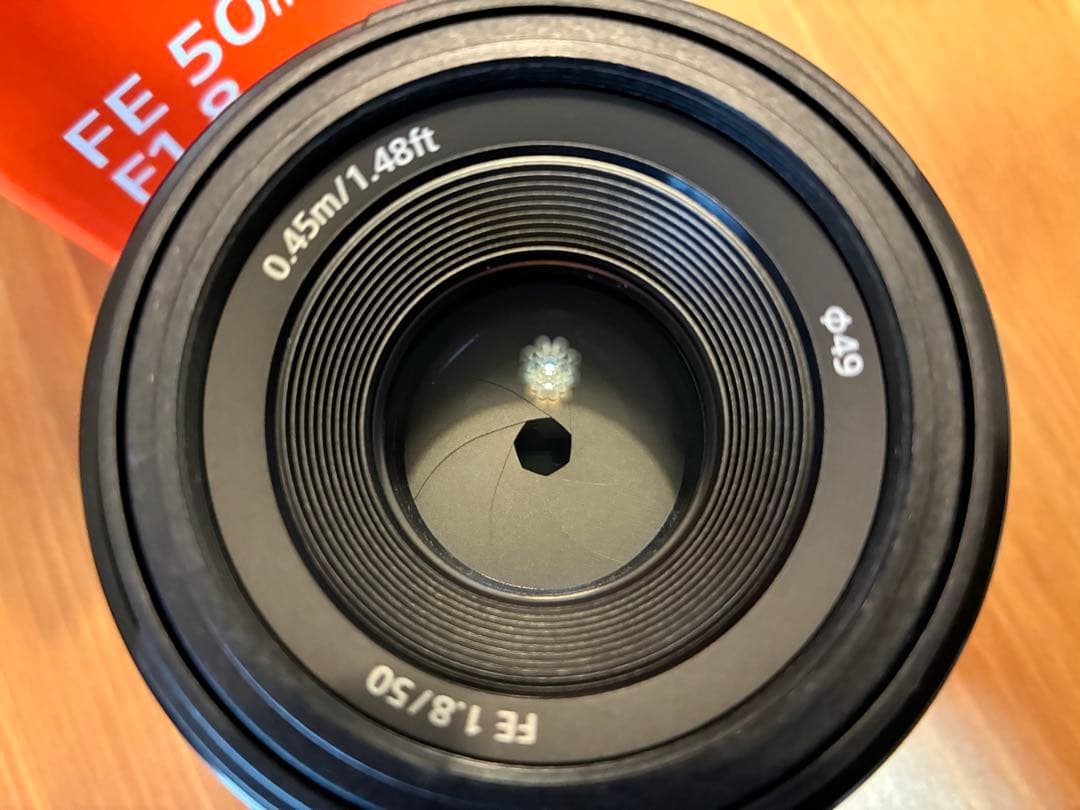 美品Sony FE 50mm F1.8 単焦点レンズ SEL50F18F