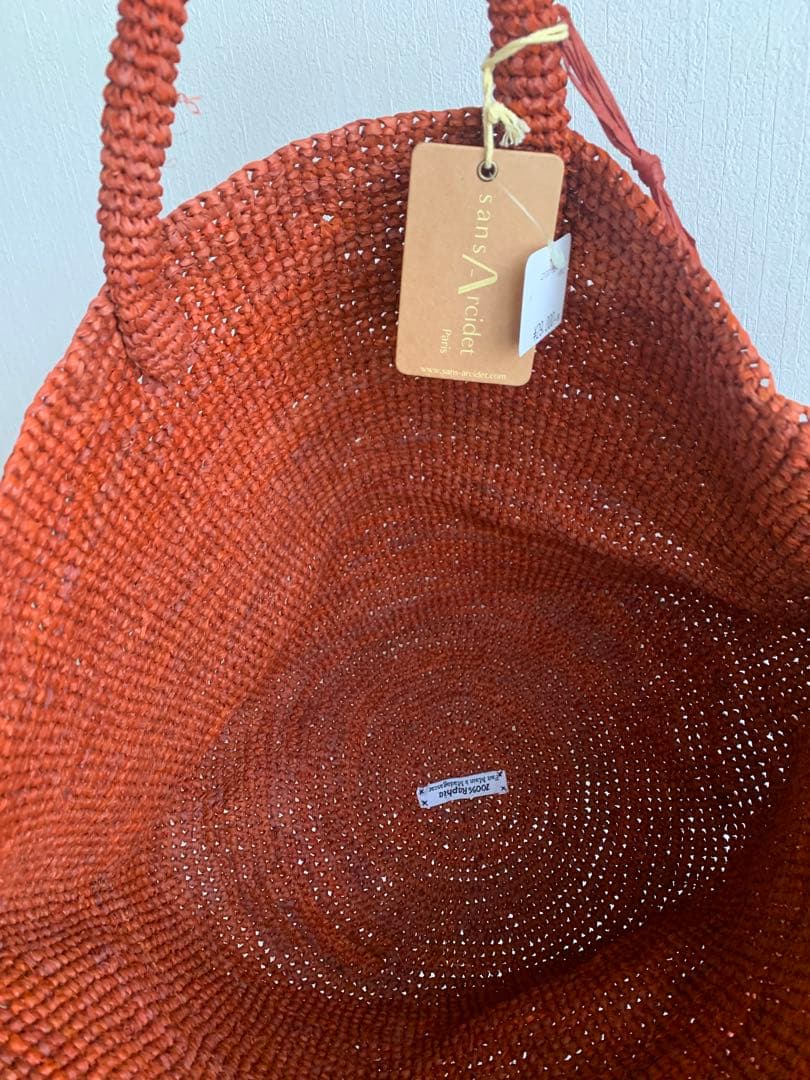 SANS ARCIDET カゴバッグ