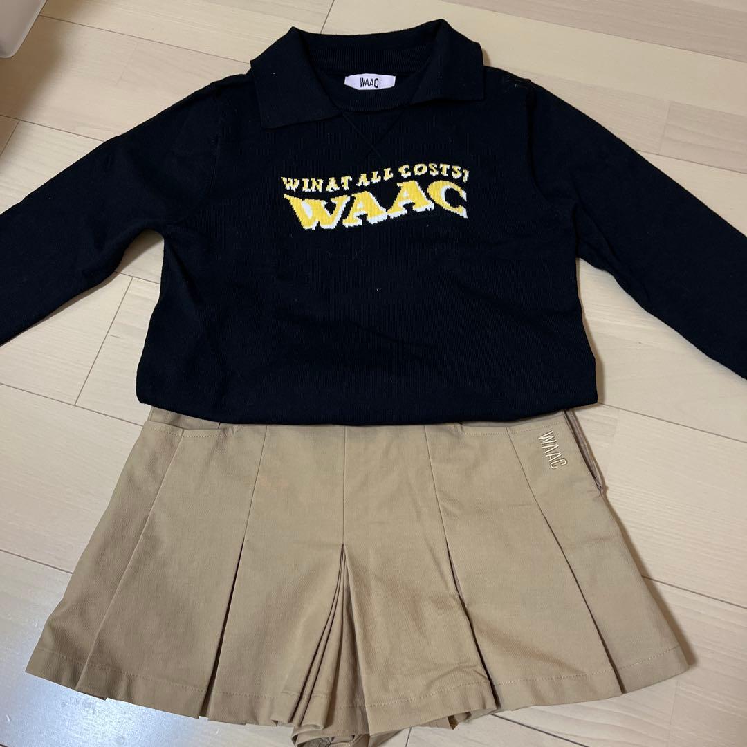 WAACゴルフウェアー上下セットアップ