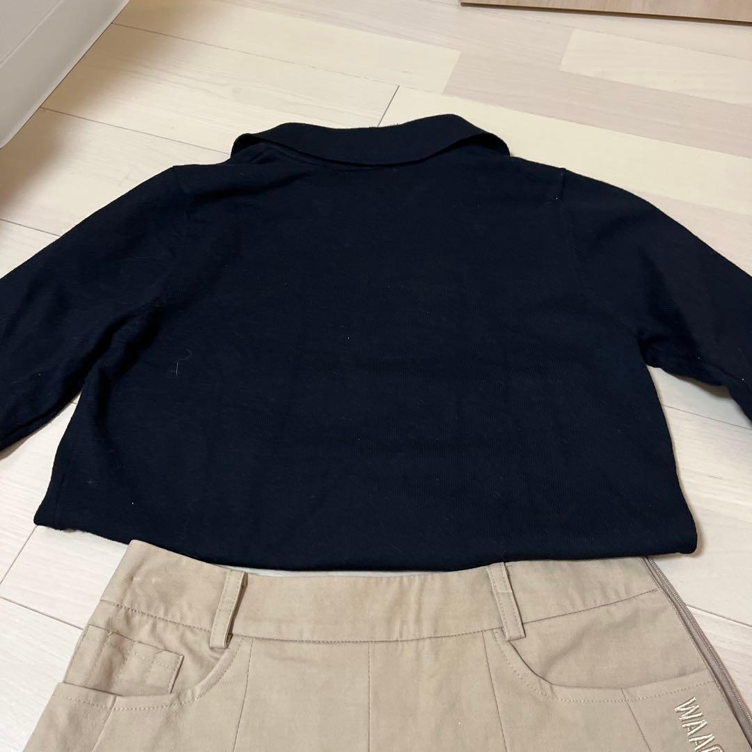 WAACゴルフウェアー上下セットアップ