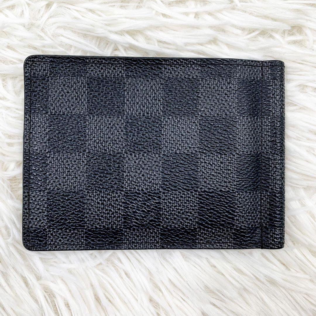 【✨極美品✨】 ルイヴィトン ダミエグラフィット マネークリップ 付属品完備
