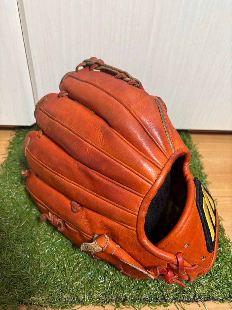 プロ支給品　実使用　日本製　ミズノプロ 内野手　Mマーク　ミズノ　ビックM