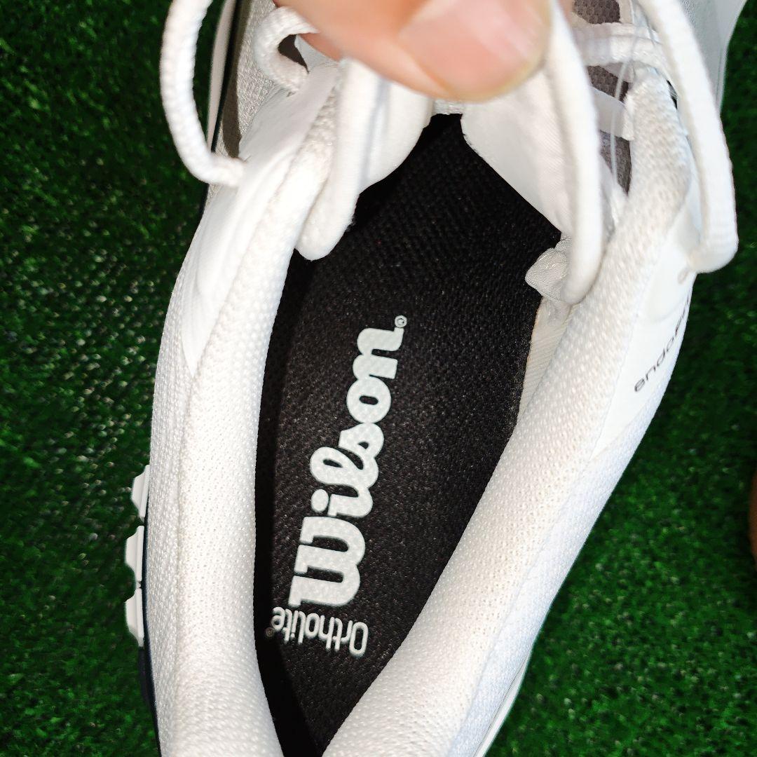 日*4様 Wilson RUSH PRO 4.5 テニスシューズ ホワイト/ネイ