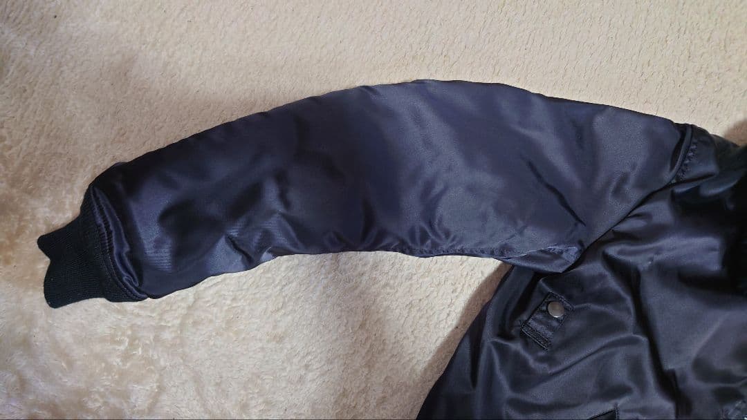 ヒューストン B-15D フライトジャケット サイズ38 ブラック