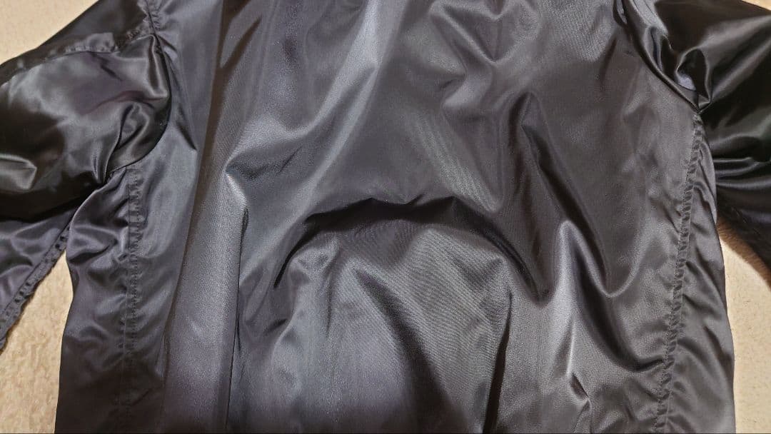 ヒューストン B-15D フライトジャケット サイズ38 ブラック