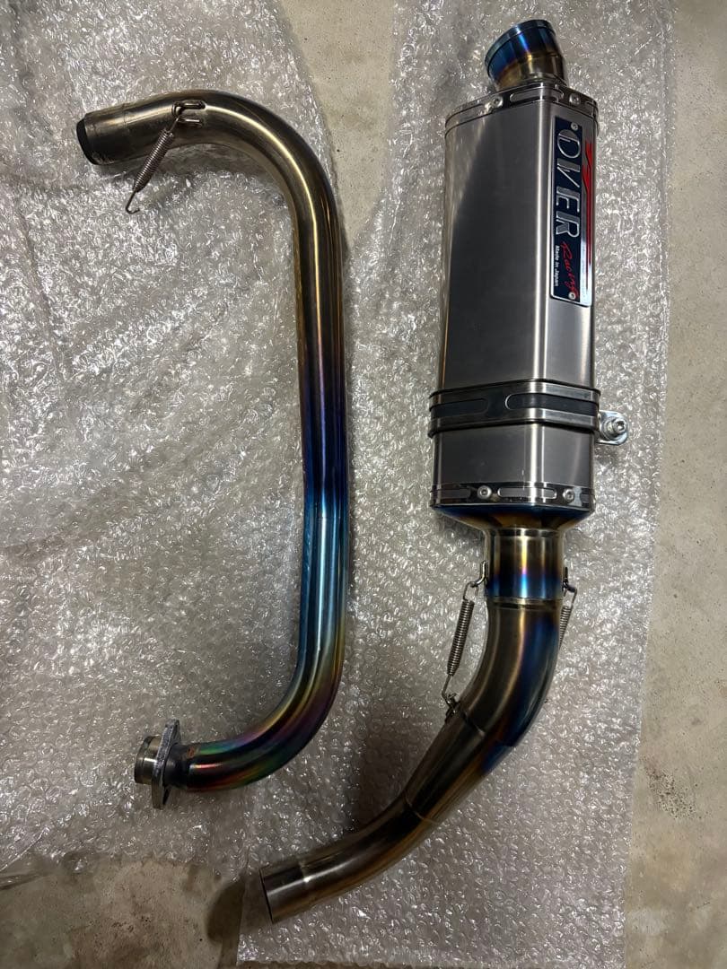 グロムJC61 OVER チタンマフラー