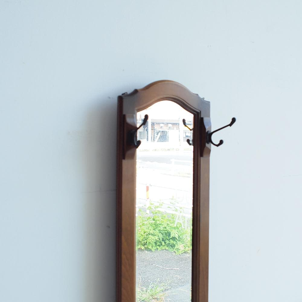 カリモク/karimoku コロニアル ミラー付きスリッパラック 玄関