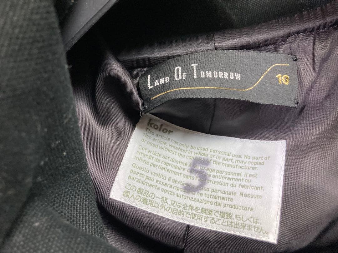 kolor×land of tomorrow 30着限定　ダッフルコート