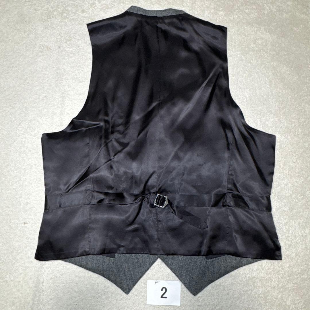 02 極美品　マッキントッシュロンドン　スリーピース　スーツ　A5 グレー