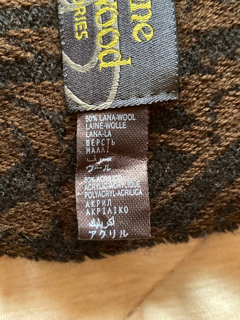 Vivienne Westwood　ヴィヴィアン　マフラー　ブラウン　茶