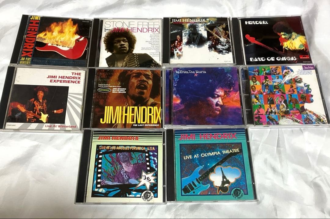 【大量お得】ジミヘンドリックス CD ボックスセット+アルバム 計19セットレア