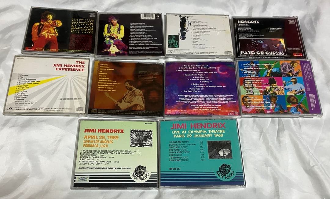 【大量お得】ジミヘンドリックス CD ボックスセット+アルバム 計19セットレア