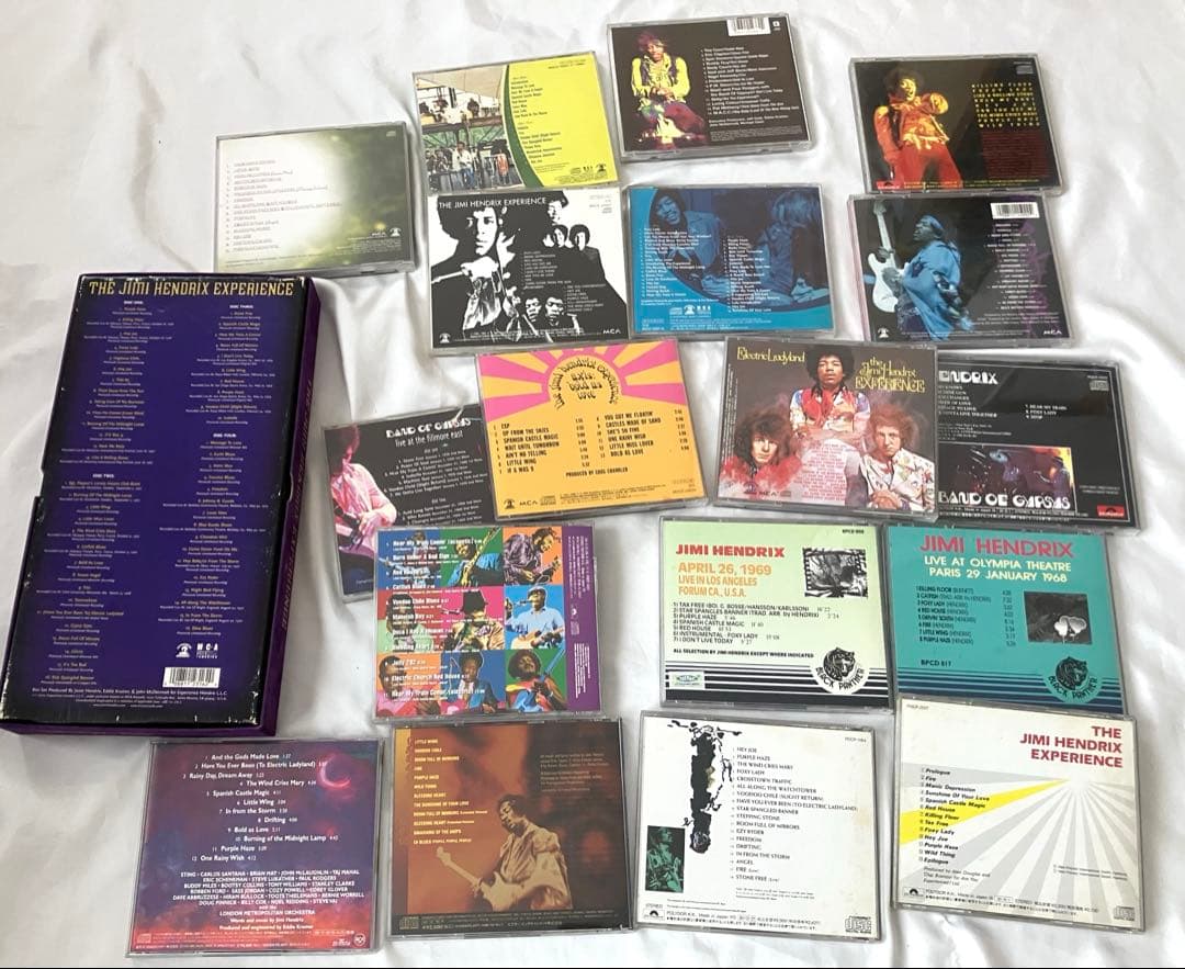 【大量お得】ジミヘンドリックス CD ボックスセット+アルバム 計19セットレア