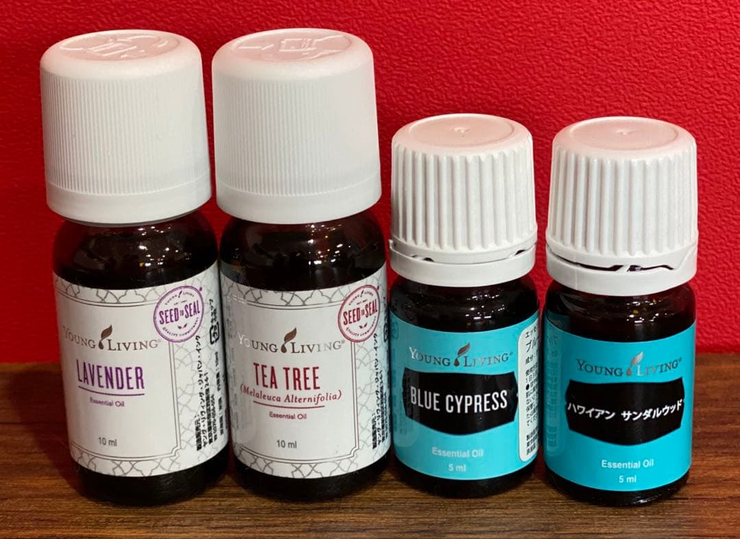 ヤングリビングオイル１５本と本のセット