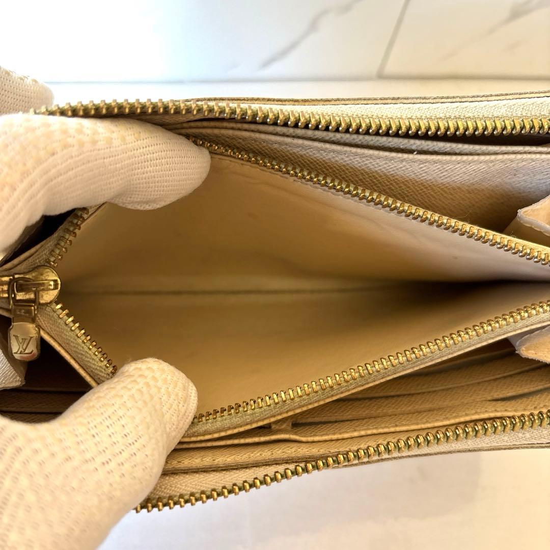 ルイヴィトン☆ジッピーウォレット ダミエアズールN60019