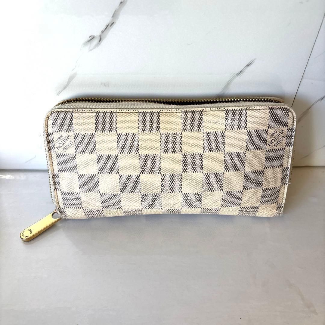 ルイヴィトン☆ジッピーウォレット ダミエアズールN60019