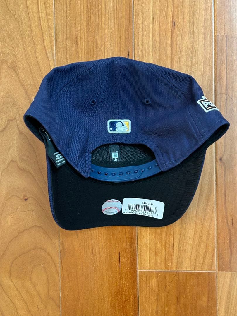 新品 ブリュワーズ2025ポストシーズン9FORTY M-CROWN キャップ