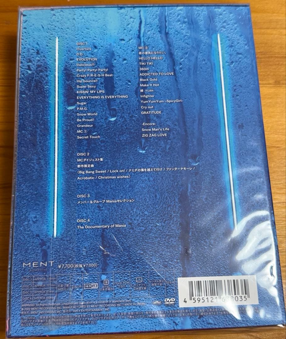 Man Mania DVD初回・通常盤セット