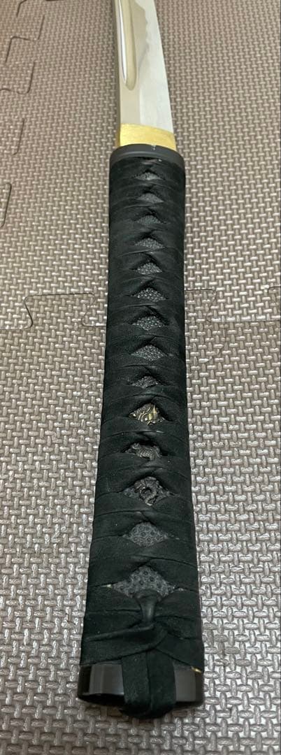 模造刀 日本刀 忍者刀 黒鞘 龍紋