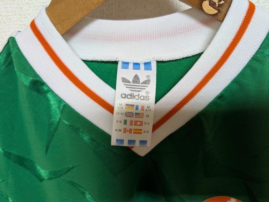 正規品 極美品 希少 アイルランド代表 90–92 ホーム ユニフォーム