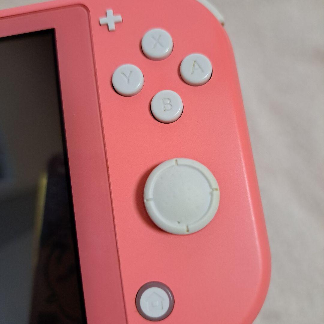 Nintendo Switch Lite 本体 コーラルピンク 充電器付き