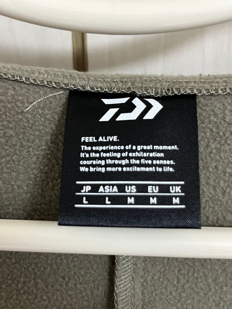 【新品未使用】ダイワ ウィンドブロックフリースジャケット DJ-9323