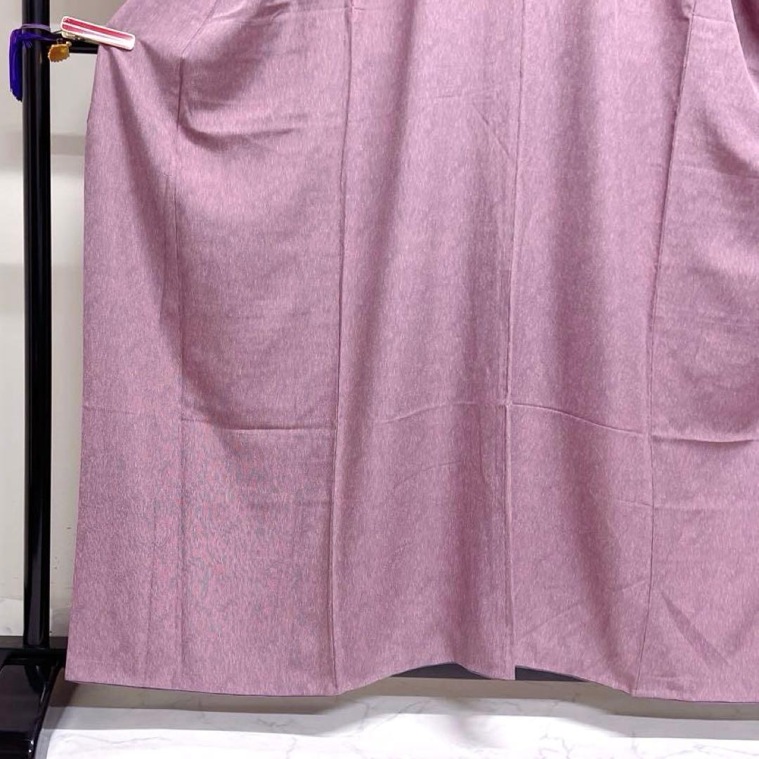 江戸小紋　縦縞　よろけ縞　流線　お洒落　変わり縞　着物　044k d