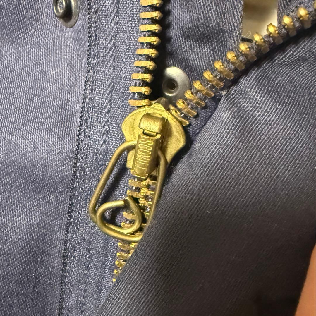 80s Alpha M-65 X-SMALL REGULAR ネイビー usa製