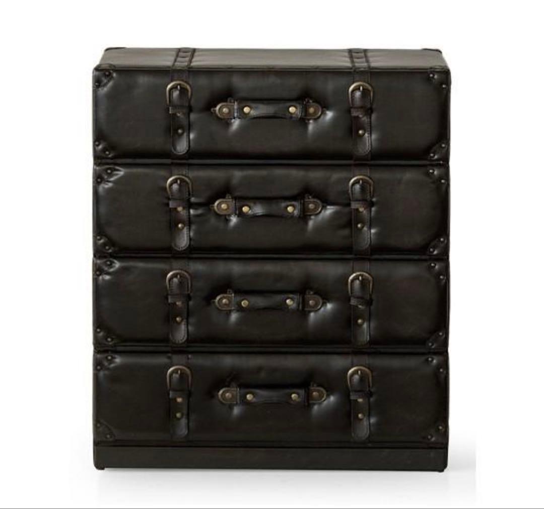 ヴィンテージ⭐︎アンティークトランク風チェスト