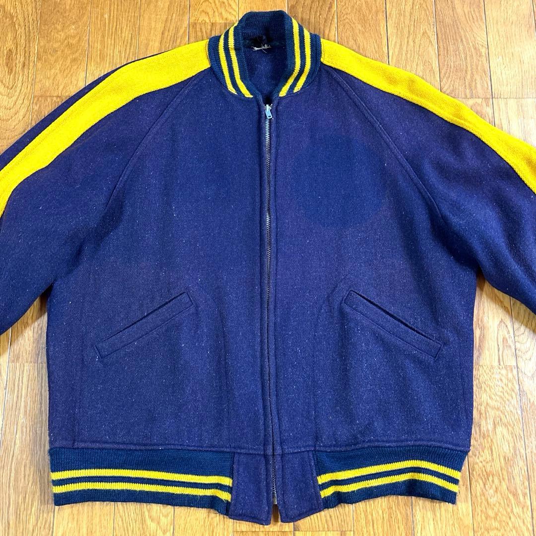 50s ウール スタジャン スタジアムジャケット Talon 検 60s 40s