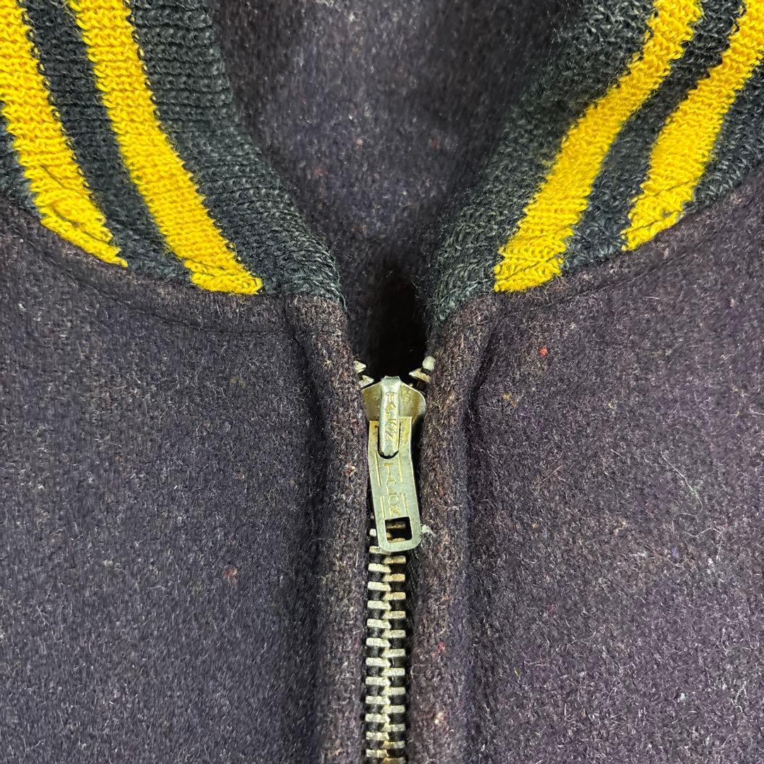 50s ウール スタジャン スタジアムジャケット Talon 検 60s 40s