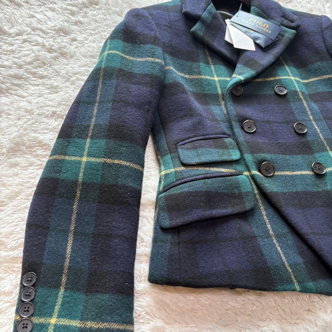E**様 新品・未使用・タグ付き ポロラルフローレン　ジャケット チェック グリ
