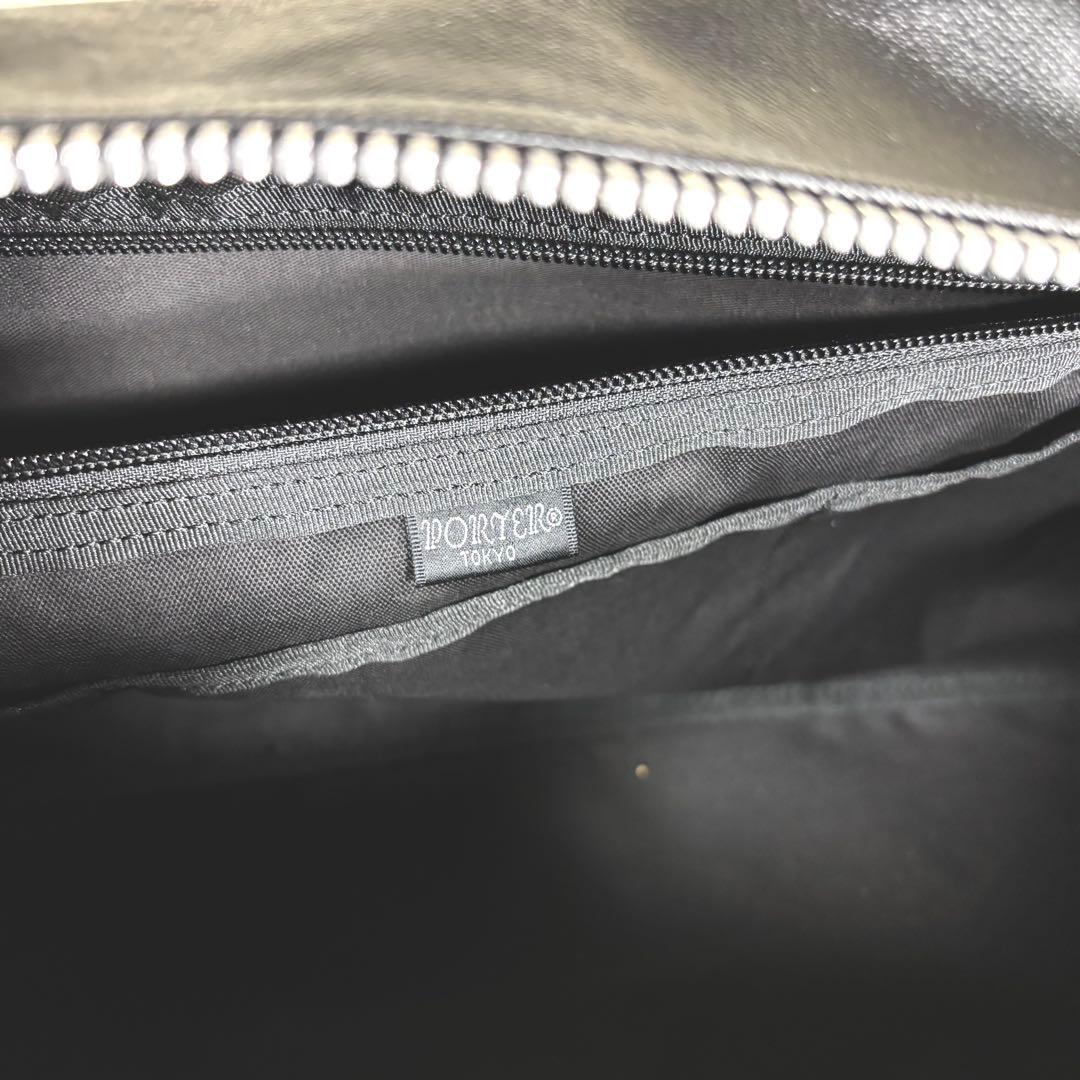 【希少】ポーター　ボストンバッグ トートバッグ 黒　ナイロン　レザー　大容量