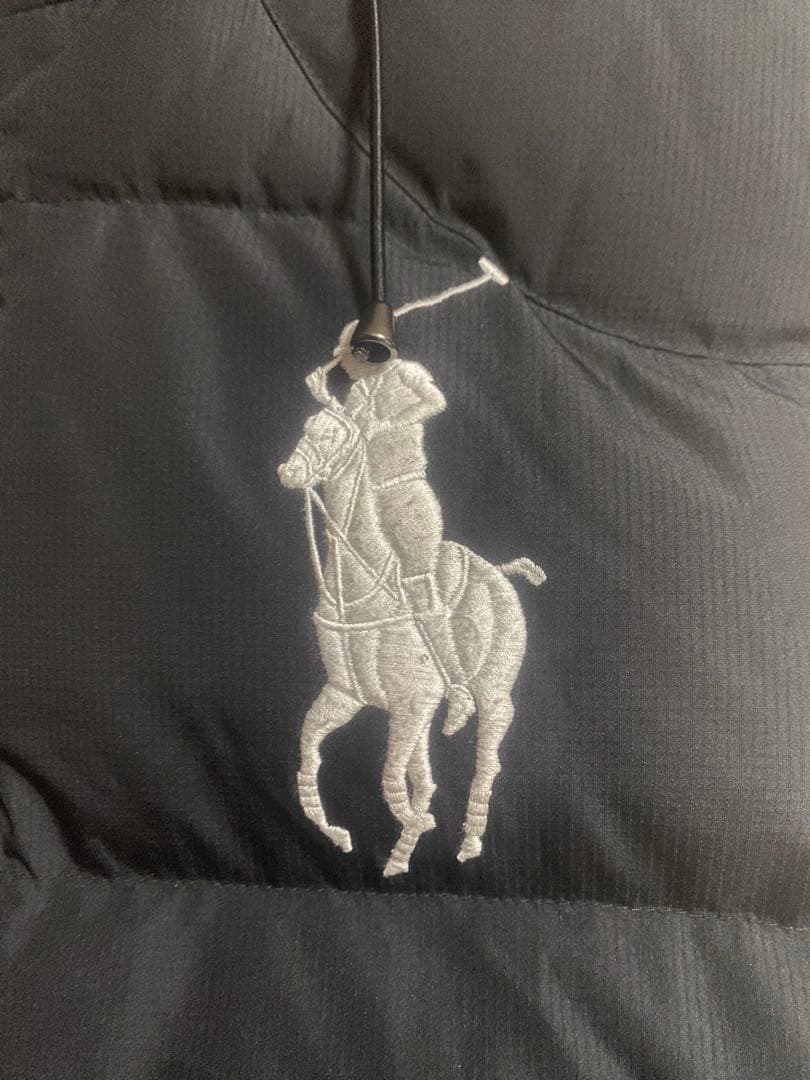 美品POLO RALPH LAURENポロラルフローレンのダウンベスト