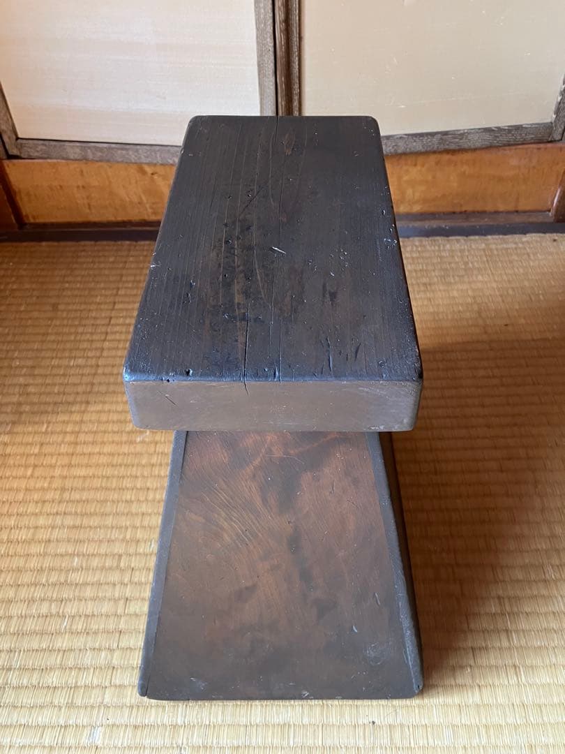 木製踏み台　アンティーク　レトロ　古道具 古民具