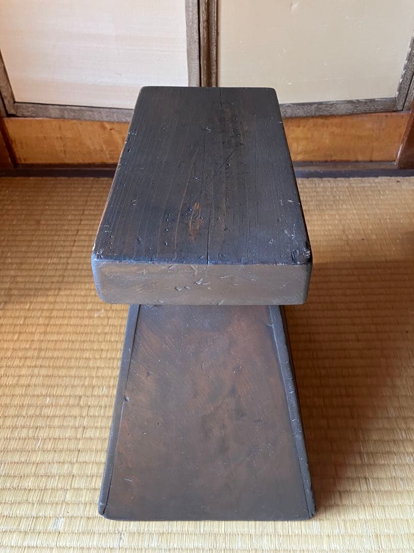 木製踏み台　アンティーク　レトロ　古道具 古民具