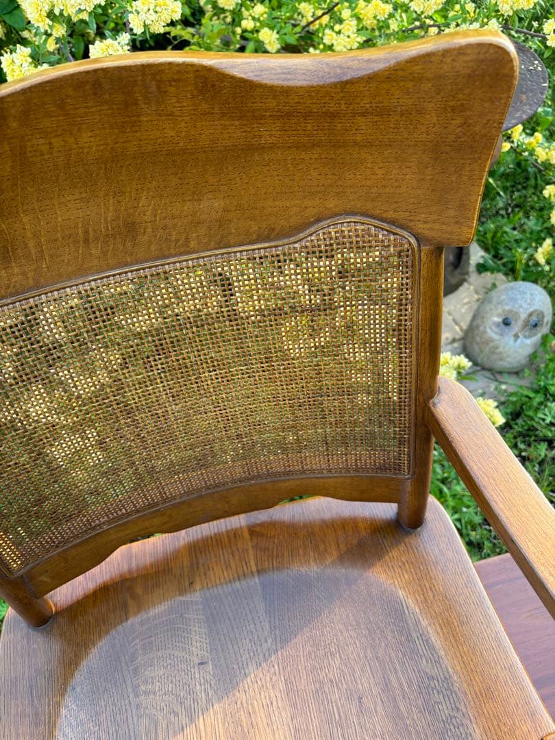 KASHIWA / 柏木工 木製 アームチェア ①ダイニングチェア