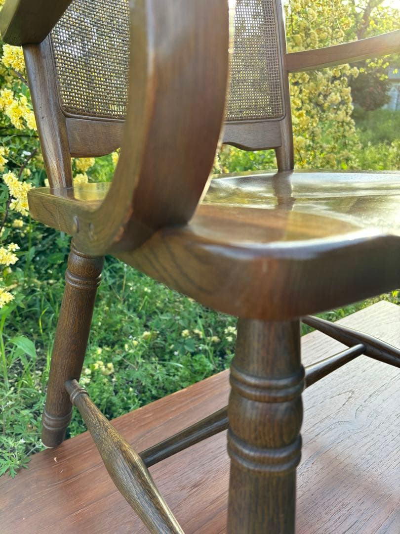 KASHIWA / 柏木工 木製 アームチェア ①ダイニングチェア