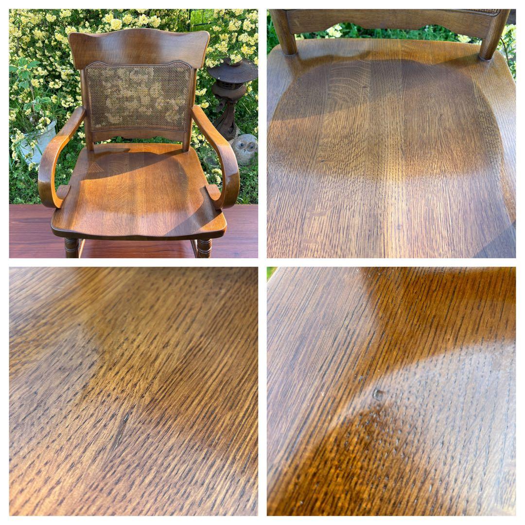 KASHIWA / 柏木工 木製 アームチェア ①ダイニングチェア