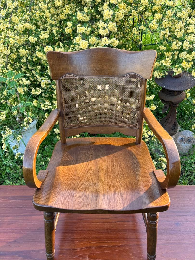 KASHIWA / 柏木工 木製 アームチェア ①ダイニングチェア