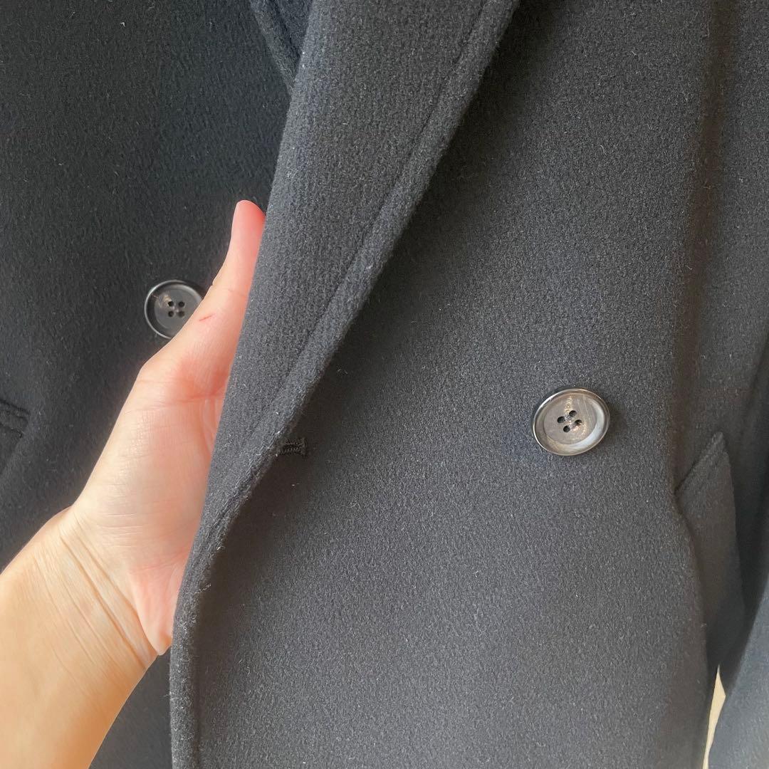 エストネーション テーラードコート ブラック