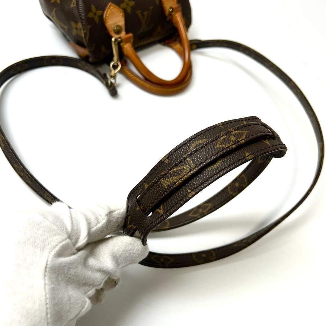 ルイヴィトン　モノグラム　ミニスピーディ　2way ハンド　ショルダーバッグ