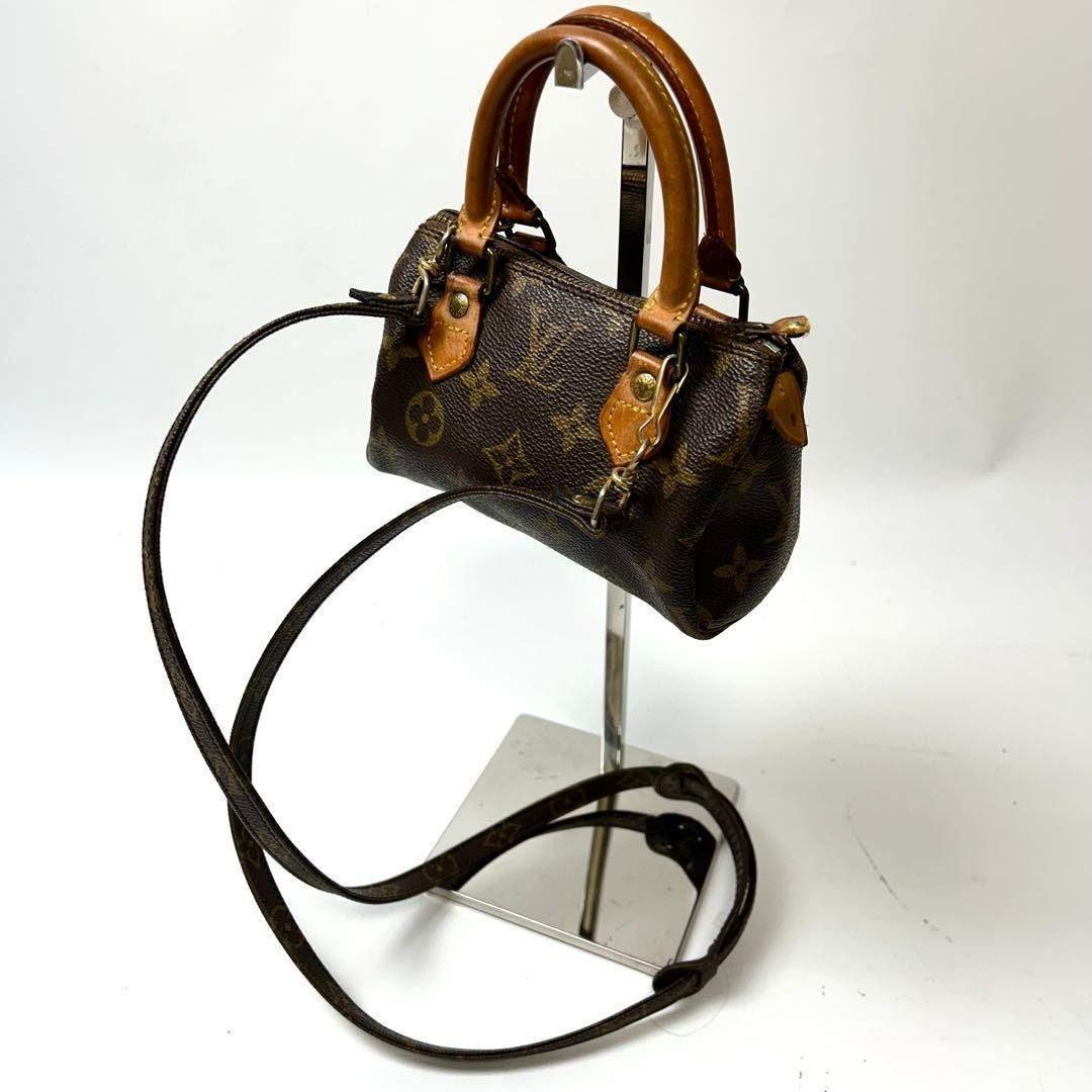 ルイヴィトン　モノグラム　ミニスピーディ　2way ハンド　ショルダーバッグ