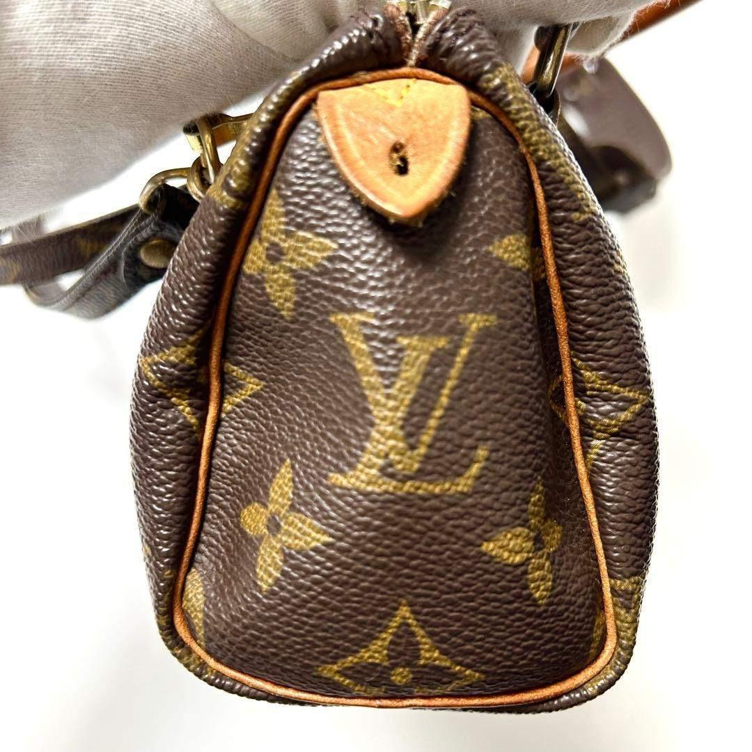 ルイヴィトン　モノグラム　ミニスピーディ　2way ハンド　ショルダーバッグ